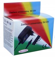 ZSI-UNI-04-2A   Zasilacz  3-12V 2A impulsowy wielozakresowy 7wt. DC