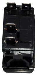 SW-CSW-7-RED   Przełącznik carling chwilowy (ON)-OFF 4-pin 2 LED czerwone