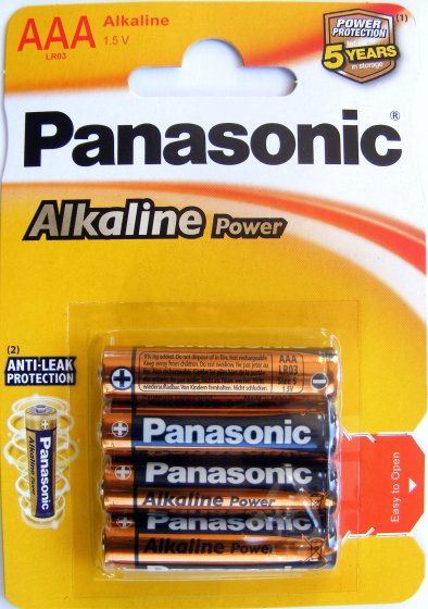 Bateria LR3 Panasonic Alkaline Power; blister 4 szt