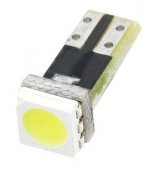 Żarówka LED 12V W3W T5 1LED SMD żółta
