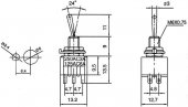 Przełącznik dźwigniowy MTS-202