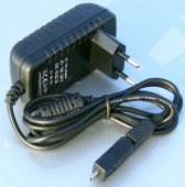 Zasilacz  5V/ 3A  wtyk mini/micro USB wtyczkowy z filtrem