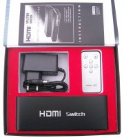 HDMI-501   Rozgałęziacz HDMI ×5 (przełącznik)