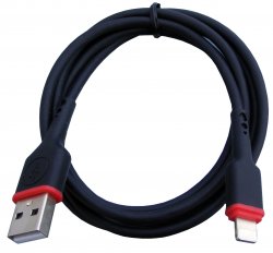 USB-0340-1m-BK   Kabel połączeniowy USB - Lighting 1m