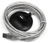 USB-0362-5m-BAZA   Przedłużacz USB A-A; 5m z bazą do modemów