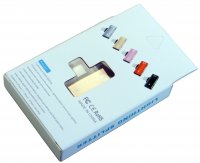 USB-0363-G_prom   Rozdzielacz Lightning 2w1 na słuchawki i ładowarkę - adapter złoty