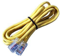 KAB-PC- 1,0m-1,2m-Y   Patch cord kabel  1,2m RJ-45 zółty