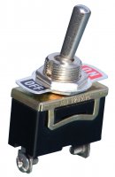 SW-TS-301-DIY MONT.   Przełącznik dźwigniowy stabilny TS-301 2-pin, ON-OFF